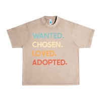 French Oak adoption day announcement   wanted chosen loved adopted premium t shir Urban Heavy Tee - linhVisuals