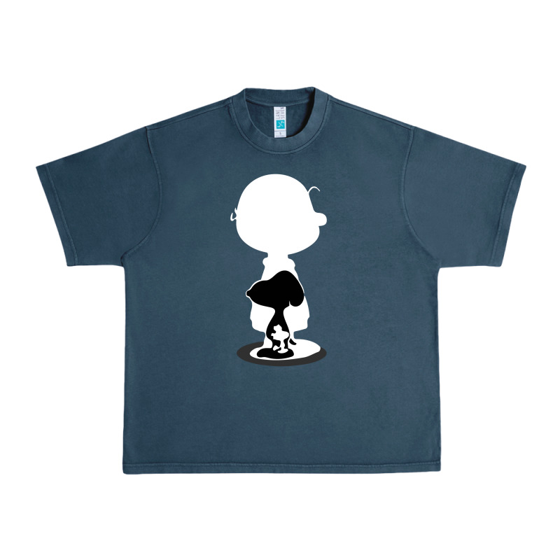 Peanuts Shadow Silhouette Urban Heavy Tee by linhVisuals | Teevron