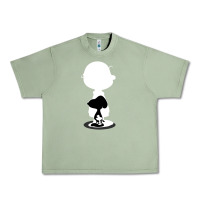 Oil Green peanuts shadow silhouette Urban Heavy Tee - linhVisuals