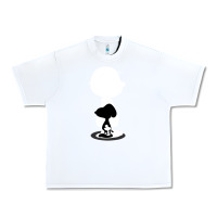 White peanuts shadow silhouette Urban Heavy Tee - linhVisuals