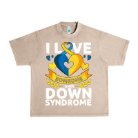 French Oak down syndrome awareness month special needs love Urban Heavy Tee - linhVisuals