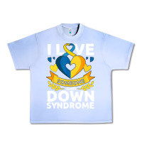 Grape Ice down syndrome awareness month special needs love Urban Heavy Tee - linhVisuals
