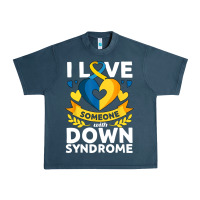 Midnight Navy down syndrome awareness month special needs love Urban Heavy Tee - linhVisuals