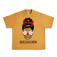 Peanut Butter Baseball Mom Skull Urban Heavy Tee - linhVisuals
