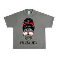 Tornado Baseball Mom Skull Urban Heavy Tee - linhVisuals
