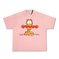 Salmon garfiel Urban Heavy Tee - linhVisuals