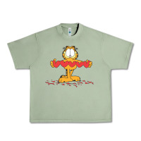 Oil Green garfiel Urban Heavy Tee - linhVisuals