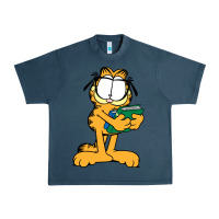 Midnight Navy garfiel Urban Heavy Tee - linhVisuals