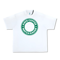 White have coffee, watch radar new Urban Heavy Tee - linhVisuals