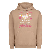 Pigment Burro Just A Girl Who Love Chickens Urban Hoodie - Bettercallsaul