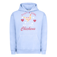 Pigment Grape Ice Just A Girl Who Love Chickens Urban Hoodie - Bettercallsaul