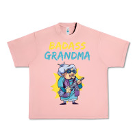 Salmon badass grandma family mother grandma t shirt Urban Heavy Tee - linhVisuals