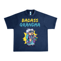 Navy badass grandma family mother grandma t shirt Urban Heavy Tee - linhVisuals