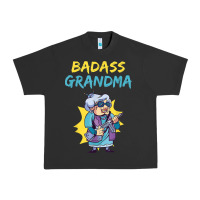 Pigment Black badass grandma family mother grandma t shirt Urban Heavy Tee - linhVisuals