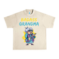 Badass Grandma Family Mother Grandma T Shirt Urban Heavy Tee | Teevron
