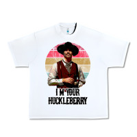 White i'm your huckleberry Urban Heavy Tee - linhVisuals