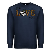 Navy for the love of fall Premium Sweatshirt - RanaPortraitStore