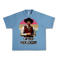 Pebble Blue i'm your huckleberry Urban Heavy Tee - linhVisuals