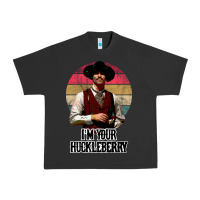 Pigment Black i'm your huckleberry Urban Heavy Tee - linhVisuals