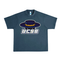 Midnight Navy uc santa barbara gauchos Urban Heavy Tee - linhVisuals