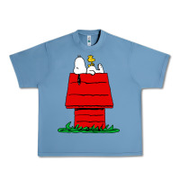 Pebble Blue the doghouse Urban Heavy Tee - linhVisuals