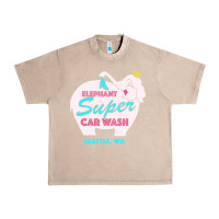 French Oak pink elephant car wash Urban Heavy Tee - linhVisuals
