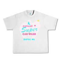 Lunar Rock pink elephant car wash Urban Heavy Tee - linhVisuals