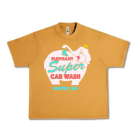 Peanut Butter pink elephant car wash Urban Heavy Tee - linhVisuals