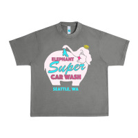 Tornado pink elephant car wash Urban Heavy Tee - linhVisuals