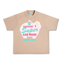 Burro pink elephant car wash Urban Heavy Tee - linhVisuals