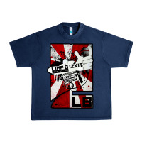 Navy limp bizkit 23 Urban Heavy Tee - linhVisuals