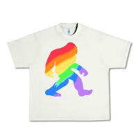 Pistachio bigfoot t  shirt rainbow bigfoot t  shirt Urban Heavy Tee - linhVisuals