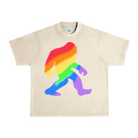 Sandshell bigfoot t  shirt rainbow bigfoot t  shirt Urban Heavy Tee - linhVisuals