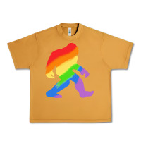 Peanut Butter bigfoot t  shirt rainbow bigfoot t  shirt Urban Heavy Tee - linhVisuals