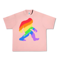 Salmon bigfoot t  shirt rainbow bigfoot t  shirt Urban Heavy Tee - linhVisuals