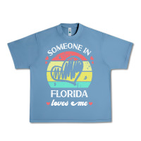 Pebble Blue someone in florida loves me t  shirt someone in florida loves me funny Urban Heavy Tee - linhVisuals