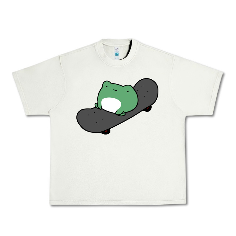 Skateboarding Frog Urban Heavy Tee by linhVisuals | Teevron