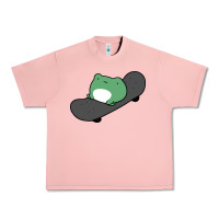 Salmon skateboarding frog Urban Heavy Tee - linhVisuals