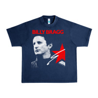Navy billy bragg müsic Urban Heavy Tee - linhVisuals