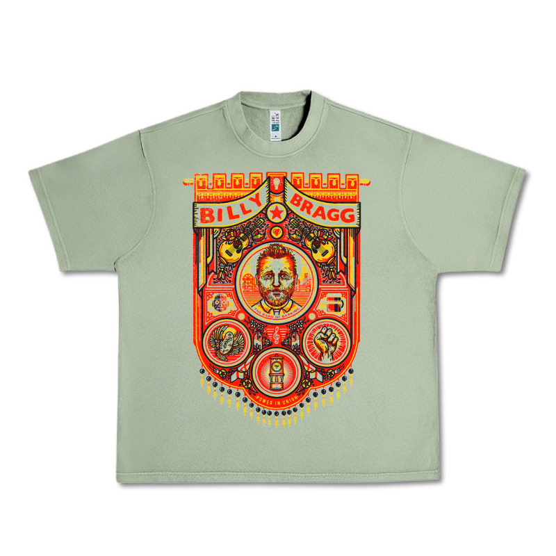 Billy Bragg Müsic Urban Heavy Tee by linhVisuals | Teevron