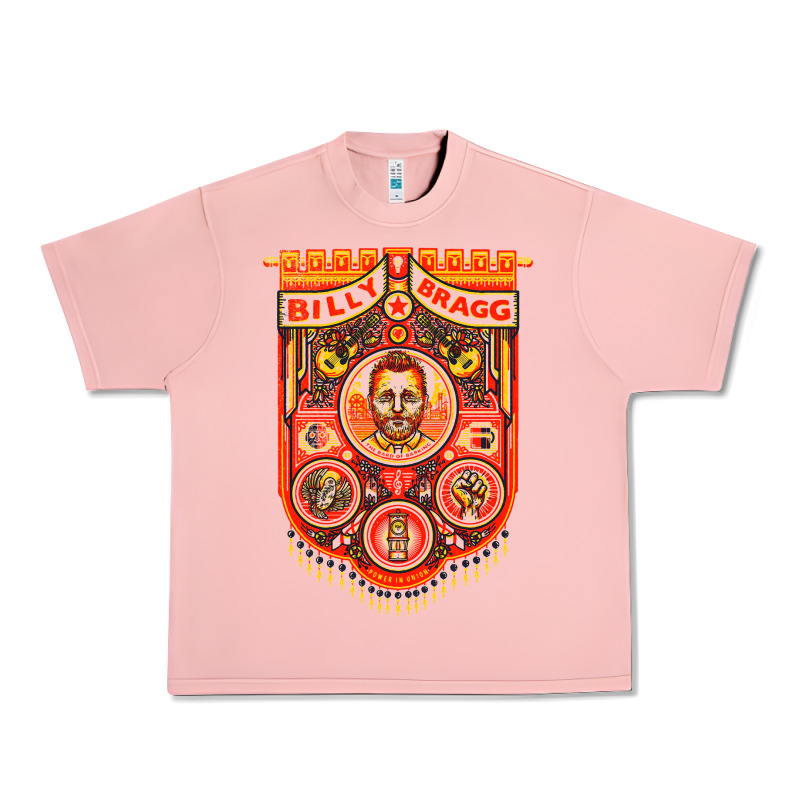 Billy Bragg Müsic Urban Heavy Tee by linhVisuals | Teevron