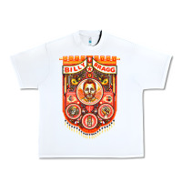 White billy bragg müsic Urban Heavy Tee - linhVisuals