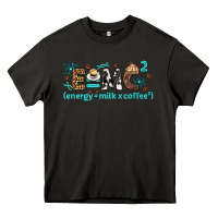Asphalt e=mc2 energy milk coffee bbs Heavy Core Tee - BundleAndBundleShop