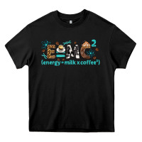 Black e=mc2 energy milk coffee bbs Heavy Core Tee - BundleAndBundleShop