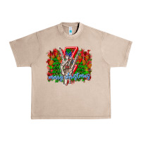 French Oak punk rock Merry Christmas Urban Heavy Tee - CowhideDigitalArt