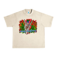Sandshell punk rock Merry Christmas Urban Heavy Tee - CowhideDigitalArt