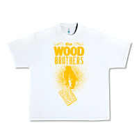 White the wood brothers blues Urban Heavy Tee - linhVisuals