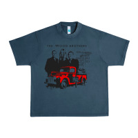 Midnight Navy the wood brothers blues Urban Heavy Tee - linhVisuals