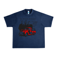 Navy the wood brothers blues Urban Heavy Tee - linhVisuals