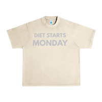 Sandshell diet starts monday Urban Heavy Tee - linhVisuals